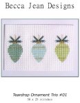 (image for) Teardrop Ornament Trio #01